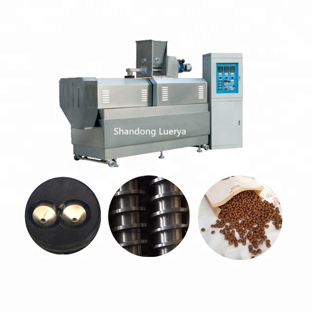 Full automatic 500kg animal food processing line 