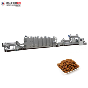 Hot sale full automatic pet food extruder making machines 