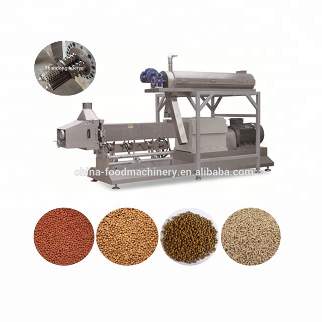 Advantages of pet food production line for producing aquatic feed