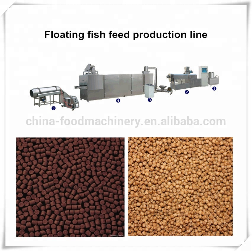 Chinese Factory big production capacity fish pellet food making machine with CE,ISO Certificate