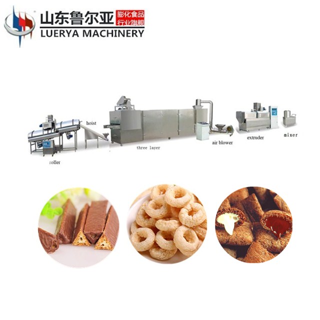 Industrial Automatic Corn Puff Snack Making Machine