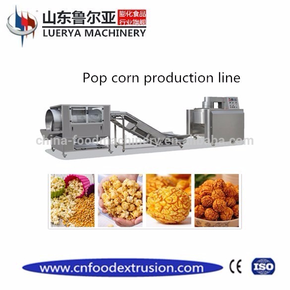 New Technology automatic caramel popcorn making machinery