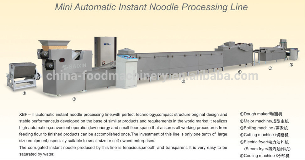 2019 Hot selling instant noodle making machines from China