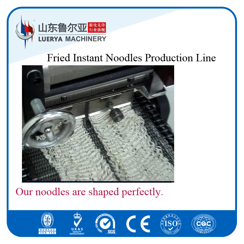 Chinese manufacturer fried instant noodle processing machine