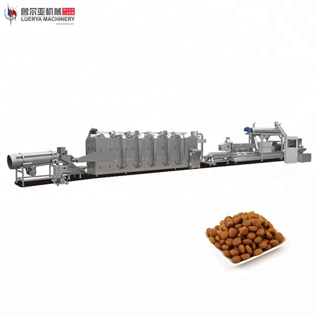 Hot sale pet food extruder machine with production line 