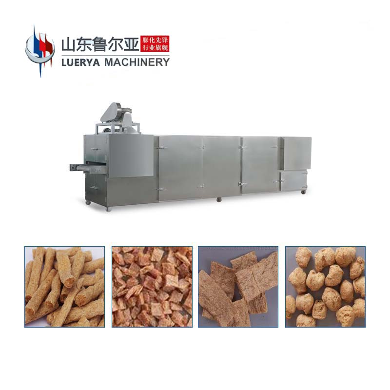 Certificate CE ISO soya protein processing machine in snack food