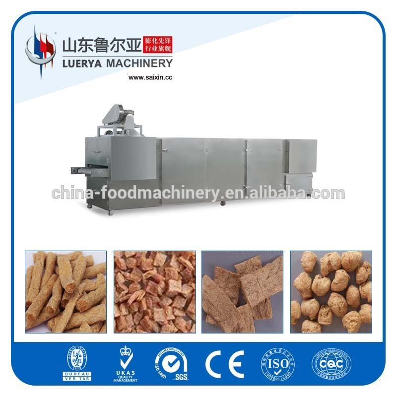 LUERYA Textured Vegetable And Soya Protein Food Processing Line 