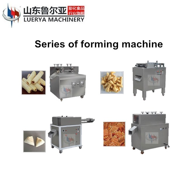 Wheat /corn Powder Puffing Snack Food Machine /double Screw Extruder