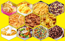 Breakfast Cereals Corn Flakes Processing Line