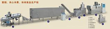 Extruded Jam Center Chocolate Core Filling Snack Machine